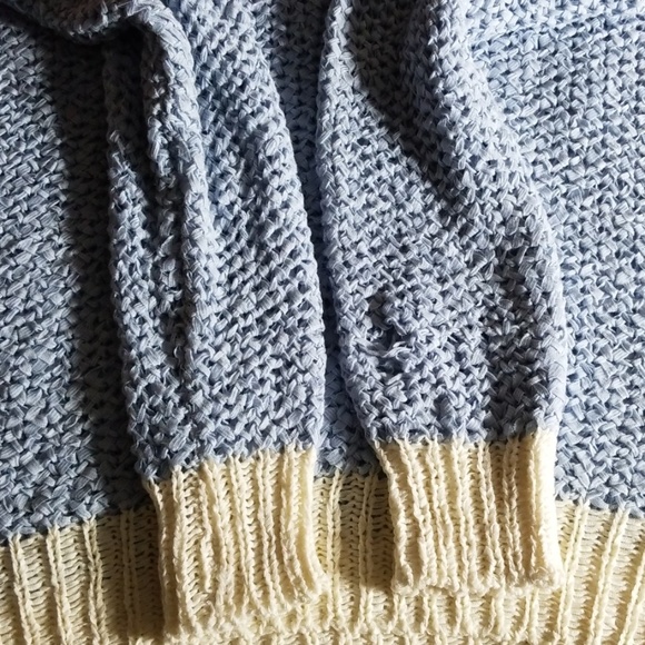 Sandro color block crochet-kit pastel sweater - Picture 8 of 8